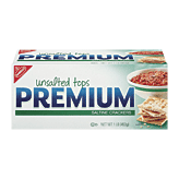 Nabisco Premium Saltine Crackers Unsalted Tops Full-Size Picture